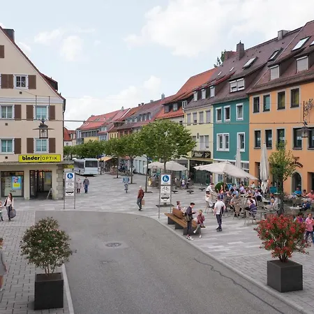 Fuer 6 Zentrum 300 Mbit Wlan Apartment Crailsheim